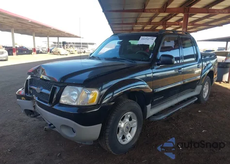 2001 Ford Explorer Sport Trac из США, поврежденный, VIN 1FMZU77E81UA54478